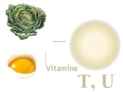 Vitamine T, U