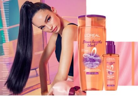 2020 - 03 - Dream Lenghts shampoing de l'Oréal. Sauvez les derniers 3 cm aux pointes 