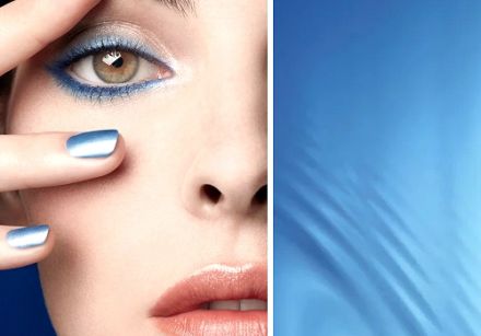 Maquillage Chanel printemps 2024 - Plonger dans le Bleu