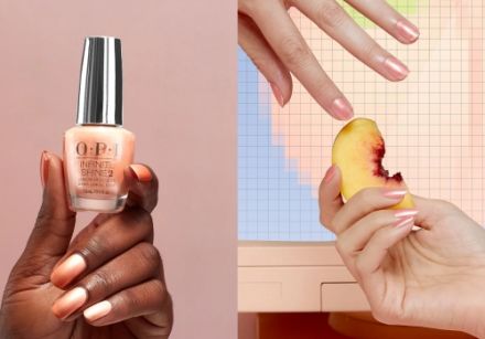Discover Pantone 13-1023 Peach Fuzz, Colour of the Year 2024 in nail polish
