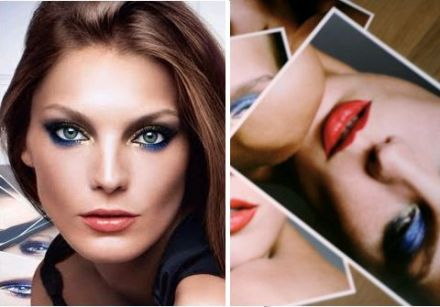 2009 - Declaring Indigo Lancôme Fall 2009 Make-up Collection 