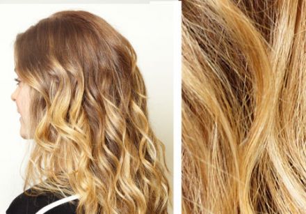 Ombré - Embrace the hottest trend in hair color this season / Tapestry technique