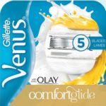 2017 - 07 - Did you know that Gillette Venus ComfortGlide are the only razors with flexible moisture bars to glide seamlessly along every curve? 1